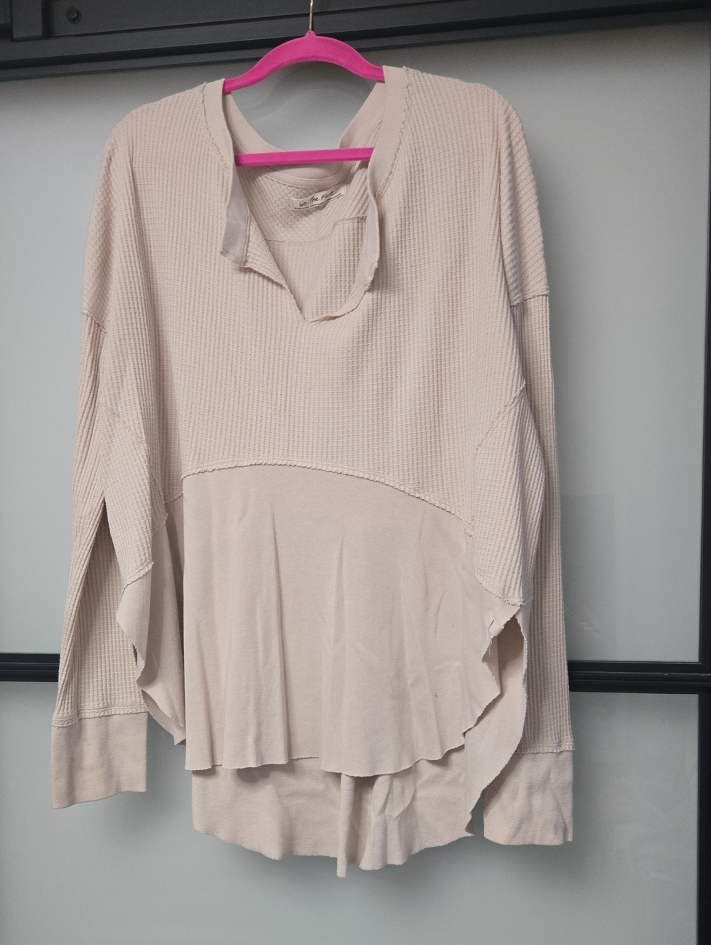 FREE PEOPLE OVERSIZED L/S THERMAL XL